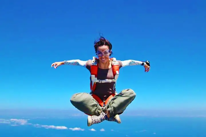 Sophie Bernier parachutisme