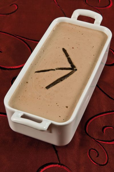 Recette foie volaille : Mousse de foie volaille Vanille Bourbon