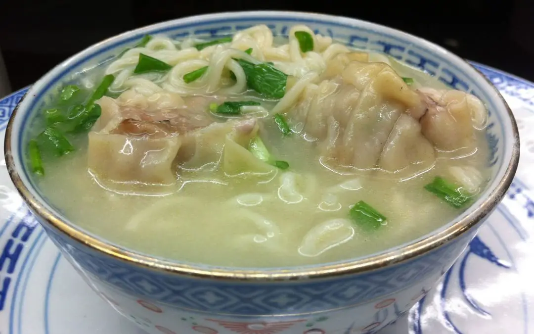 Recette soupe chinoise : Soupe bouchons de la Réunion