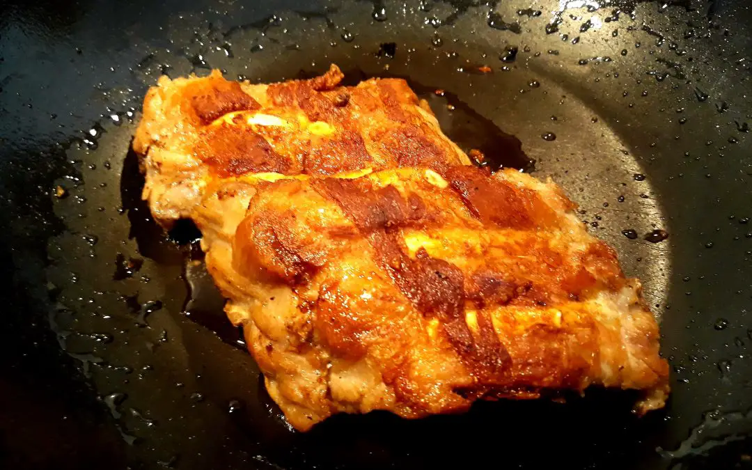 Recette Travers de porc grillé a la poêle ou au four, caramélisé