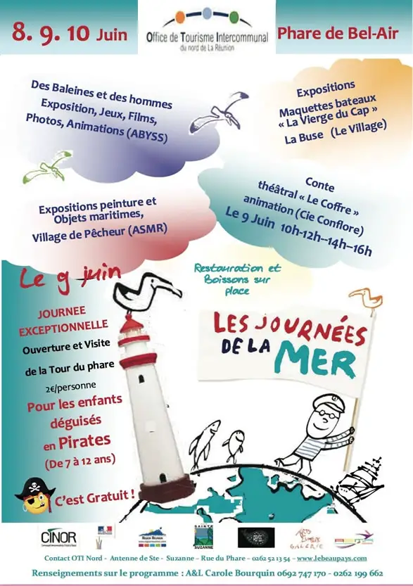 Venez participer aux journées de la mer !