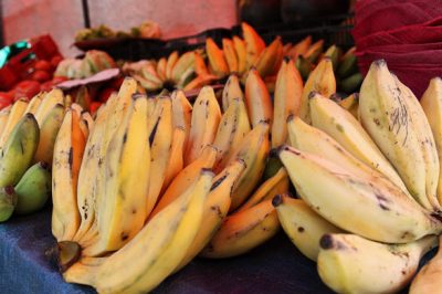 La banane, fruit de la Réunion