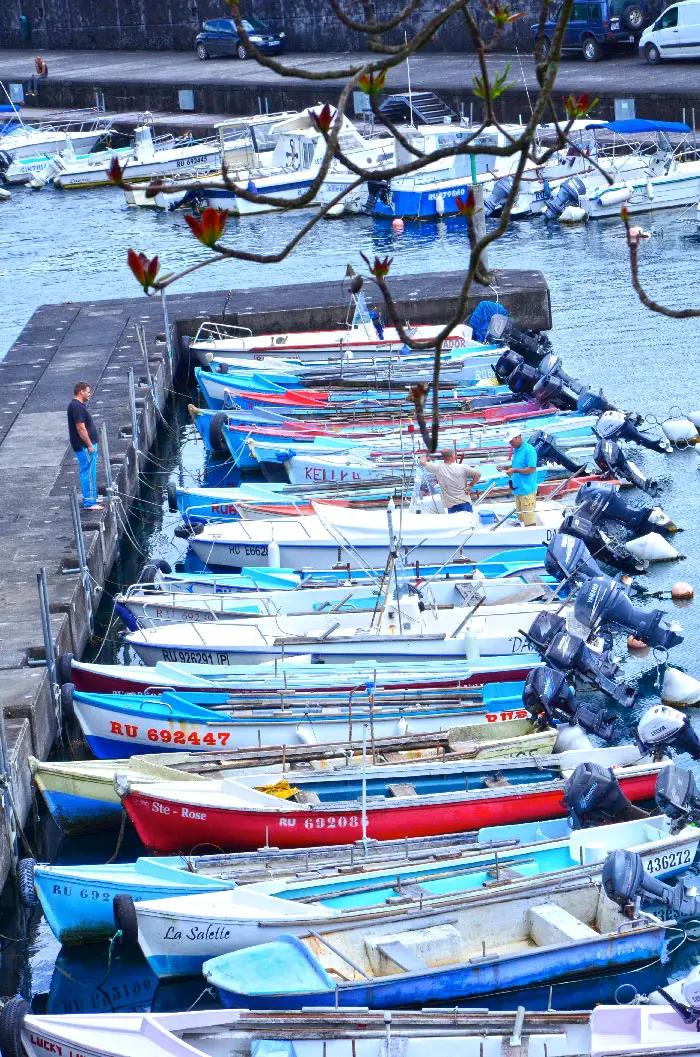 La Marine Sainte Rose abrite le Port de Ste Rose 974, appelé aussi le Port Caron