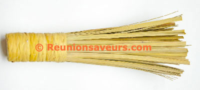 Brosse en bambou spécial pour wok chinoise