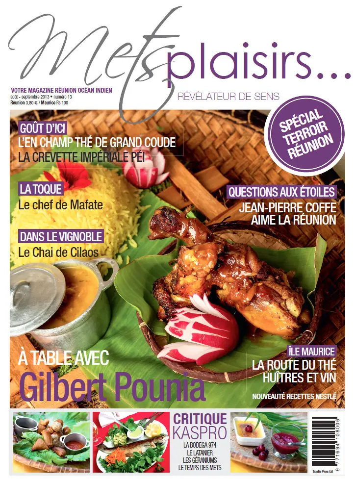 magazine reunion - magazine mets plaisirs - recette reunion