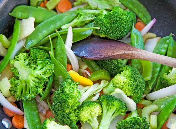 Recette Légumes : Découpe des légumes en recettes chinoises