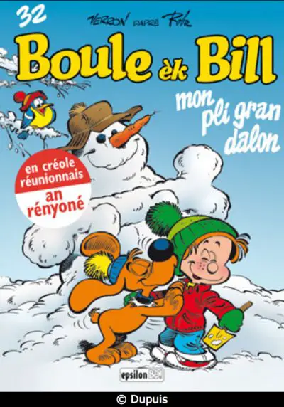 Bande dessinée : Boule èk Bill – Epsilon Editions – Maison d’Editions Réunion