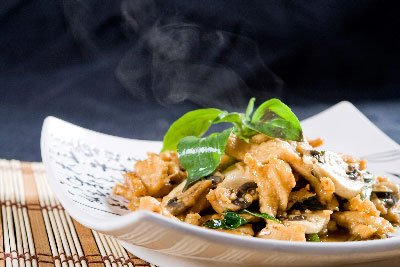 Recette de poulet sauté au wok