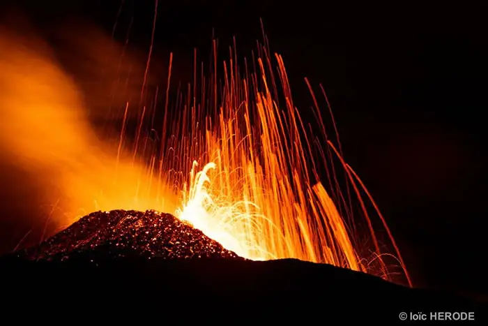 Volcan Réunion éruption 2015 – Piton Fournaise