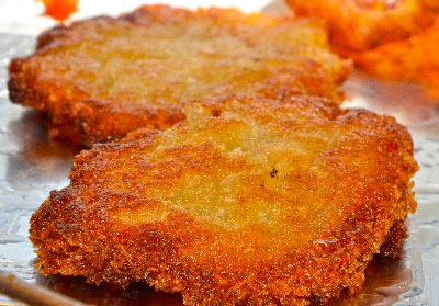 Galettes de gâteaux manioc de la Réunion 