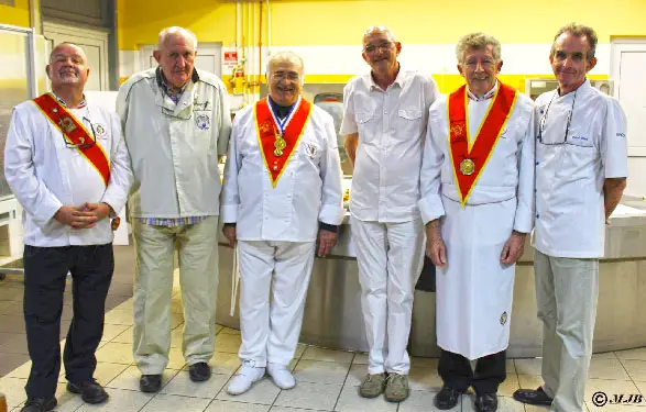 Les Tocques blanches et les Disciples d'Escoffier