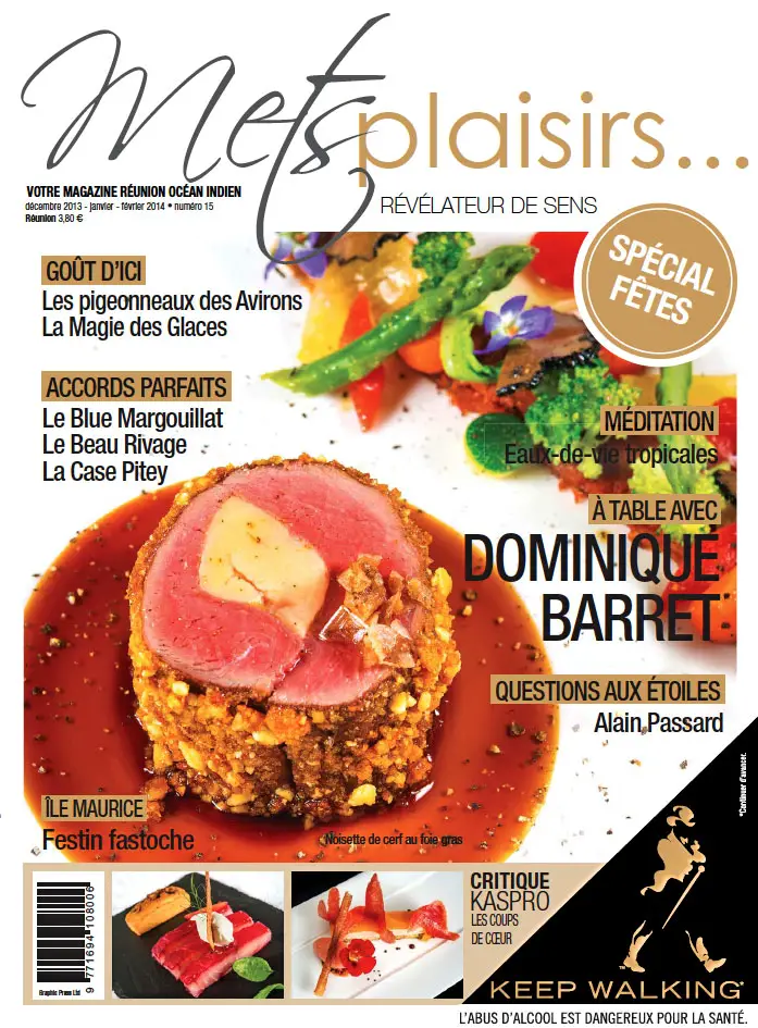 Repas de fêtes avec la revue de cuisine Mets Plaisirs, le magazine de cuisine gourmande