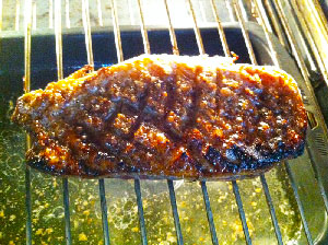 Magret de canard au grill