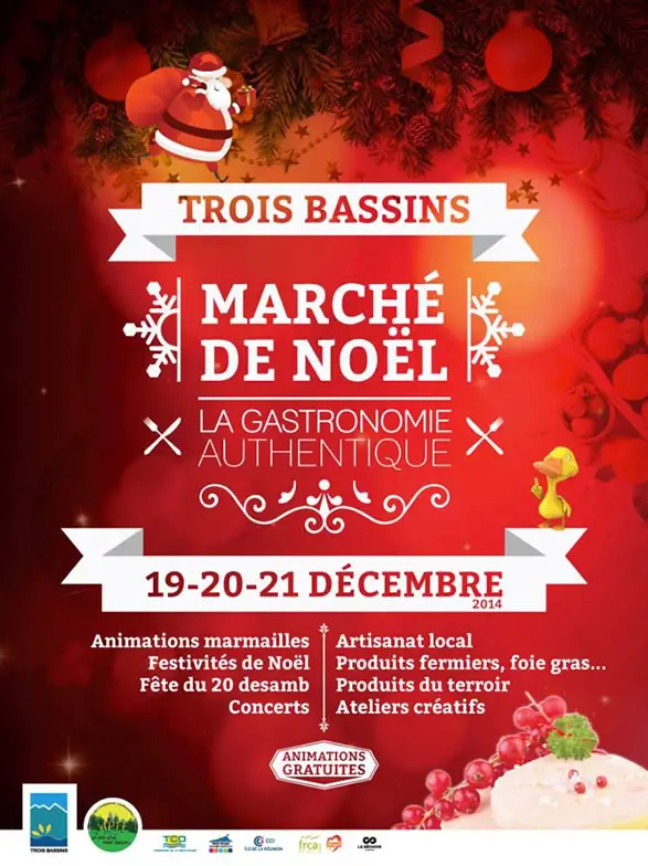 Marché Noël Ile de la Réunion