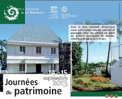 Parc National Réunion : Journées du Patrimoine 2013