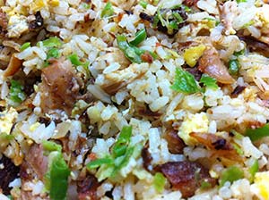 Cuisine réunionnaise : Recette riz sauté