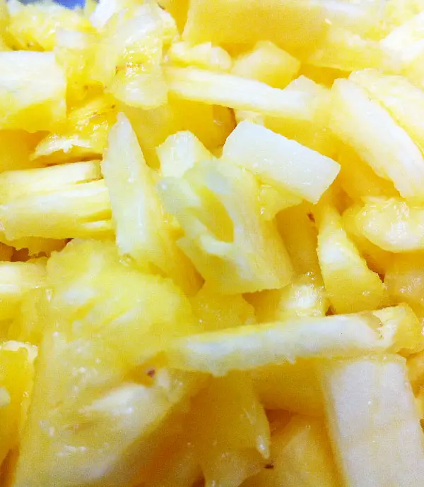 recette dessert - ananas victoria