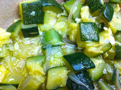 Recette courgette à l’étouffée