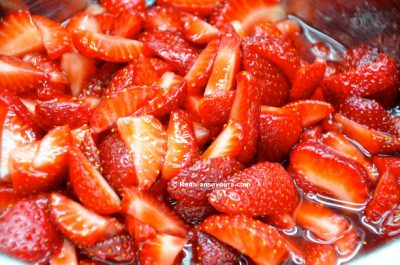 Recette fraise au sucre de canne à la chantilly