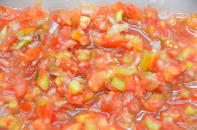 Recette rougail tomate de la Réunion