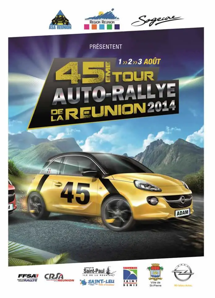 Tour auto Réunion 2014 : Le rallye tour de l'ile de la Réunion
