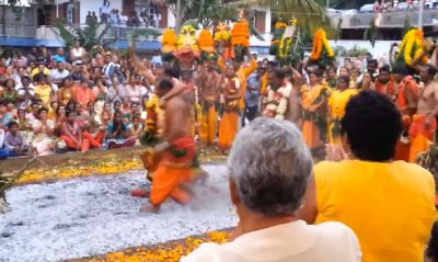 Vidéo Réunion : Vidéo Marche sur le feu à la Réunion