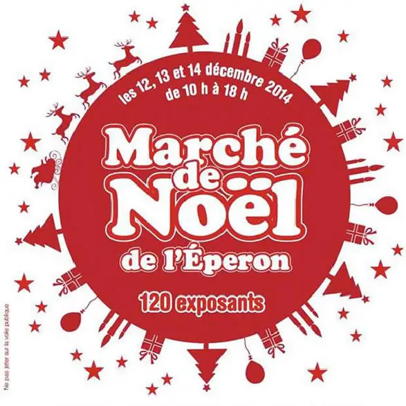 Le village Noël de L'Eperon accueille le marché des fêtes