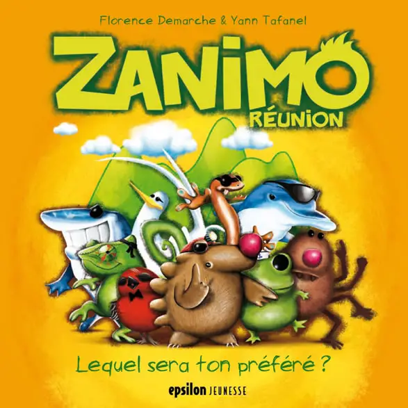 zanimo-reunion, une bande dessinée de l'île de la Réunion aux Editions Epsilon